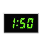 時間スタンプpart1(0:00〜3:15)（個別スタンプ：23）