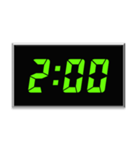 時間スタンプpart1(0:00〜3:15)（個別スタンプ：25）