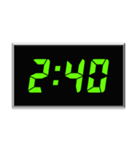 時間スタンプpart1(0:00〜3:15)（個別スタンプ：33）