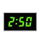 時間スタンプpart1(0:00〜3:15)（個別スタンプ：35）