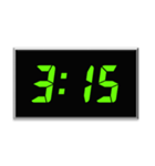 時間スタンプpart1(0:00〜3:15)（個別スタンプ：40）