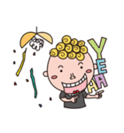 Curly Boy Clement's Daily（個別スタンプ：1）