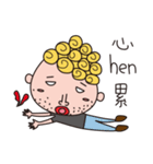 Curly Boy Clement's Daily（個別スタンプ：17）