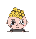 Curly Boy Clement's Daily（個別スタンプ：22）