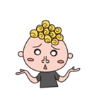 Curly Boy Clement's Daily（個別スタンプ：23）