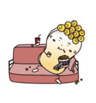 Curly Boy Clement's Daily（個別スタンプ：24）