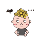 Curly Boy Clement's Daily（個別スタンプ：25）