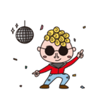 Curly Boy Clement's Daily（個別スタンプ：26）