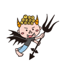 Curly Boy Clement's Daily（個別スタンプ：40）