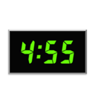 時間スタンプpart2(3:20〜6:35)（個別スタンプ：20）