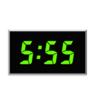 時間スタンプpart2(3:20〜6:35)（個別スタンプ：32）