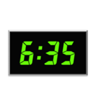 時間スタンプpart2(3:20〜6:35)（個別スタンプ：40）