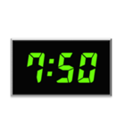 時間スタンプpart3(6:40〜9:55)（個別スタンプ：15）