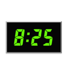時間スタンプpart3(6:40〜9:55)（個別スタンプ：22）