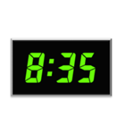時間スタンプpart3(6:40〜9:55)（個別スタンプ：24）