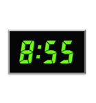 時間スタンプpart3(6:40〜9:55)（個別スタンプ：28）
