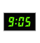 時間スタンプpart3(6:40〜9:55)（個別スタンプ：30）