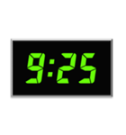 時間スタンプpart3(6:40〜9:55)（個別スタンプ：34）