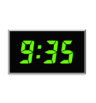 時間スタンプpart3(6:40〜9:55)（個別スタンプ：36）