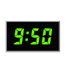 時間スタンプpart3(6:40〜9:55)（個別スタンプ：39）