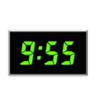 時間スタンプpart3(6:40〜9:55)（個別スタンプ：40）