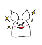 となりのおブタさん（個別スタンプ：3）