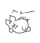 となりのおブタさん（個別スタンプ：19）