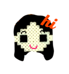 Pixel girl（個別スタンプ：1）