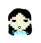 Pixel girl（個別スタンプ：6）