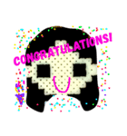 Pixel girl（個別スタンプ：12）