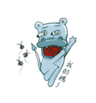 Yeah, Yeah hippo（個別スタンプ：22）
