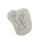 AA girl（個別スタンプ：1）
