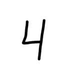 Handwriting Mandarin Alphabet（個別スタンプ：12）