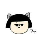 サチエたん 〜犬も猫もどっちも好きなの〜（個別スタンプ：15）