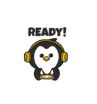 Gamer Penguin（個別スタンプ：1）