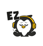 Gamer Penguin（個別スタンプ：8）