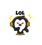 Gamer Penguin（個別スタンプ：12）