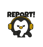 Gamer Penguin（個別スタンプ：18）