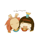 セトとネフティス（個別スタンプ：12）