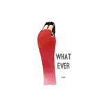 flami girl（個別スタンプ：1）