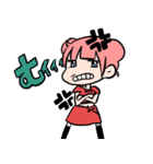 onnnanoko Sticker（個別スタンプ：16）