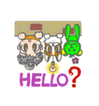 ララとくまさん（個別スタンプ：3）
