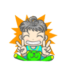 ララとくまさん（個別スタンプ：14）