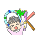 ララとくまさん（個別スタンプ：20）