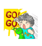 ララとくまさん（個別スタンプ：22）