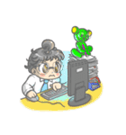 ララとくまさん（個別スタンプ：27）