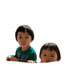 金谷家の3兄妹（個別スタンプ：24）
