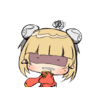 Happy girl-C.S（個別スタンプ：7）