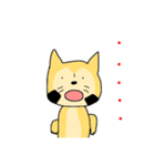 かわいいたぬきのひこまるスタンプ（個別スタンプ：16）