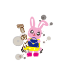 lovely pink pink rabbit（個別スタンプ：2）